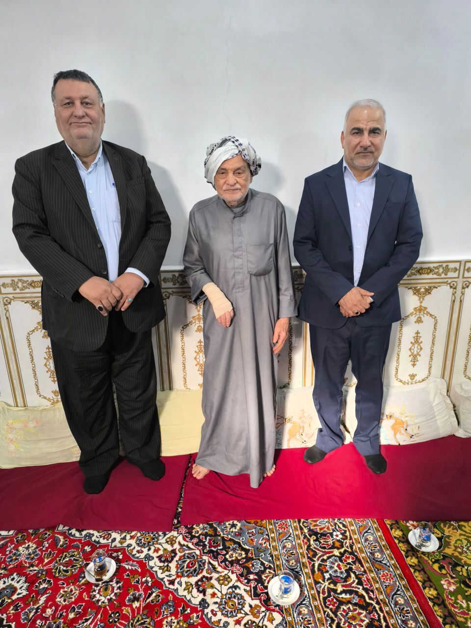 دیدار با 4 نفر از بازنشستگان شهرستان شادگان