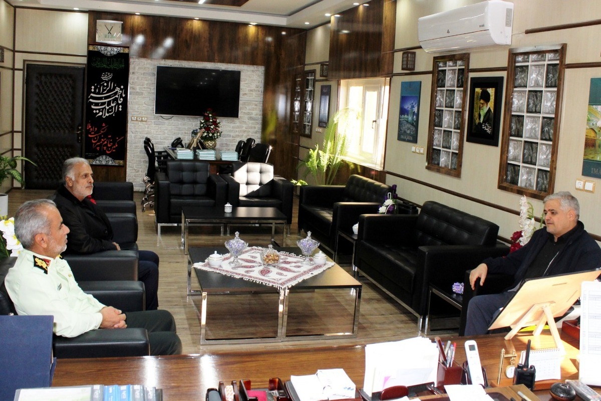  دیدار با فرمانده انتظامی استان خراسان جنوبی