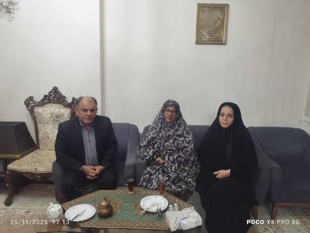 دیدار مدیر ارشد اداره بازنشستگی نیروهای مسلح استان البرز با 10 نفر از اعضای وابسته فراجا استان البرز