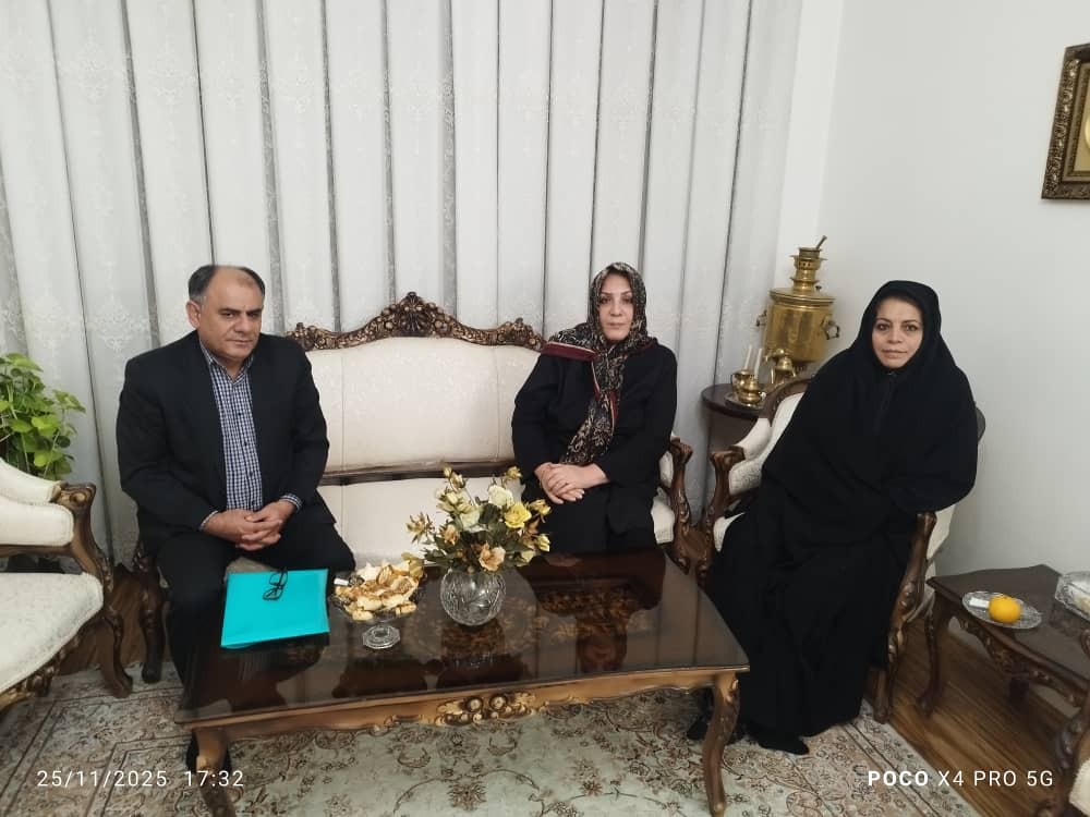 دیدار مدیر ارشد اداره بازنشستگی نیروهای مسلح استان البرز با 10 نفر از اعضای وابسته فراجا استان البرز